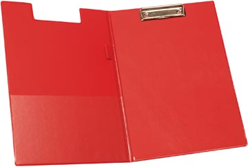 [TIM-KF01302] Klemplaat met overslag Q-Connect A4 PP (rood)