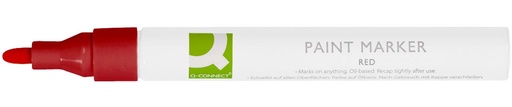 [TIM-KF14461] Paintmarker Q-Connect ronde medium punt  (rood)