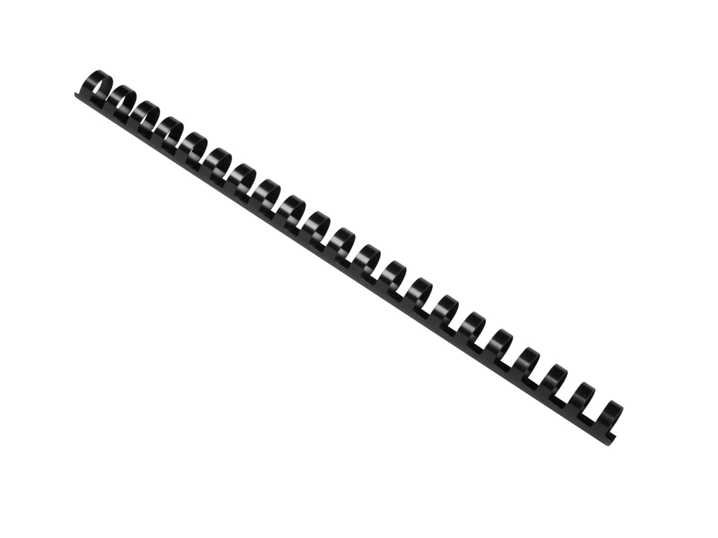 Bindrug Q-connect 18mm 21 rings zwart (50)