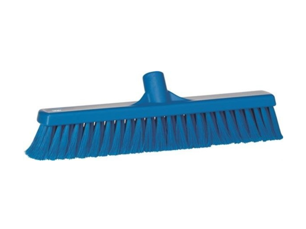 Veger Vikan Hygiene zachte gespleten vezel 410mm blauw 