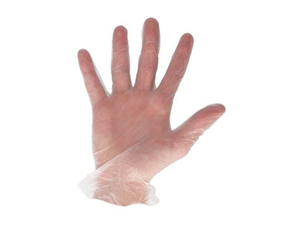Handschoen CMT XL vinyl poedervrij wit (100)  