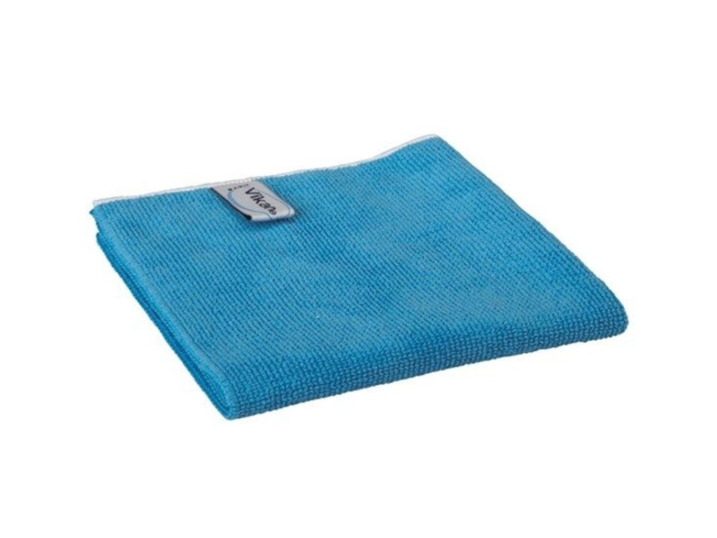 Microvezeldoek Vikan 40x40cm basic blauw (5)