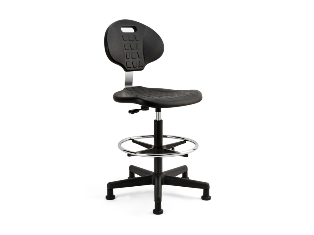 Werkstoel Euroseats Tarente Medium zwart  