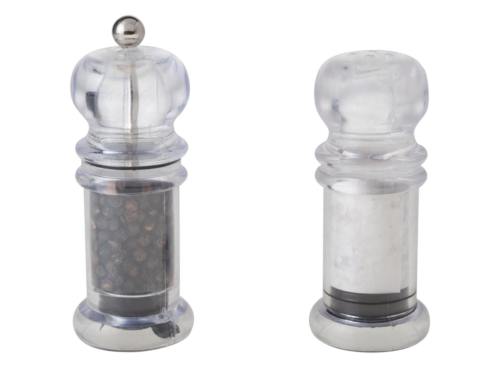 Peper- en zoutvat Cosy & Trendy transparant