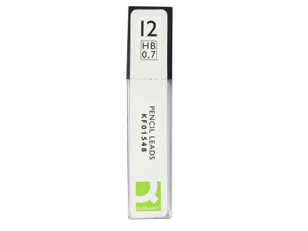 Potloodstiften Q-connect 0.7mm HB (12)