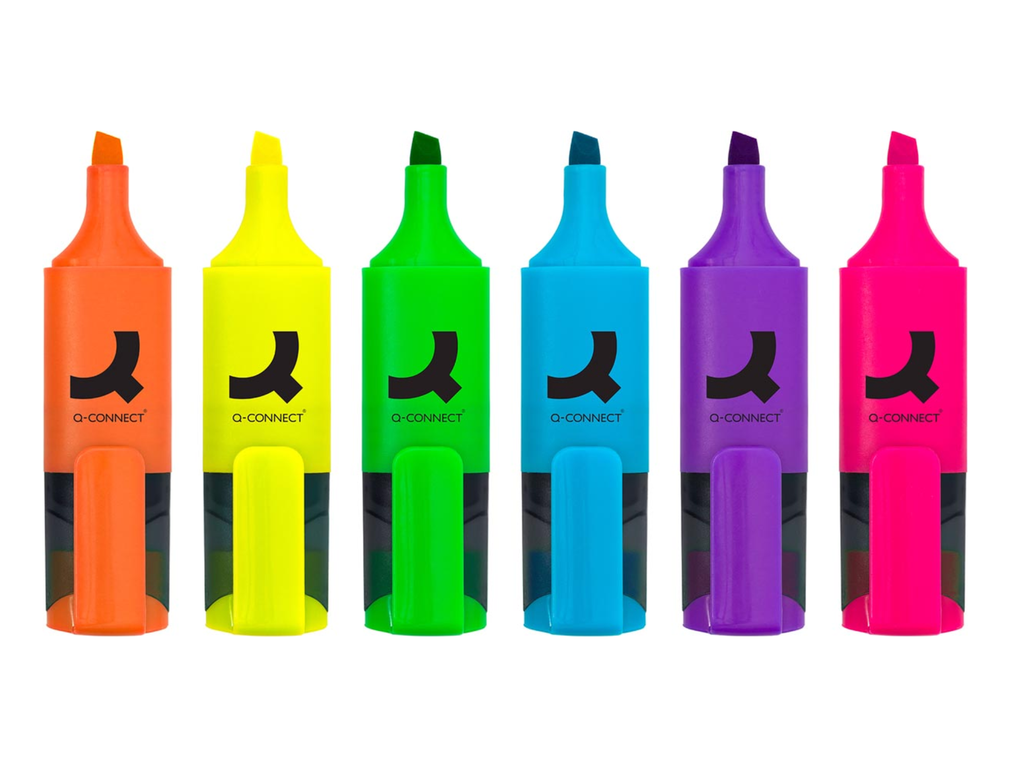 Markeerstift mini Q-connect assorti