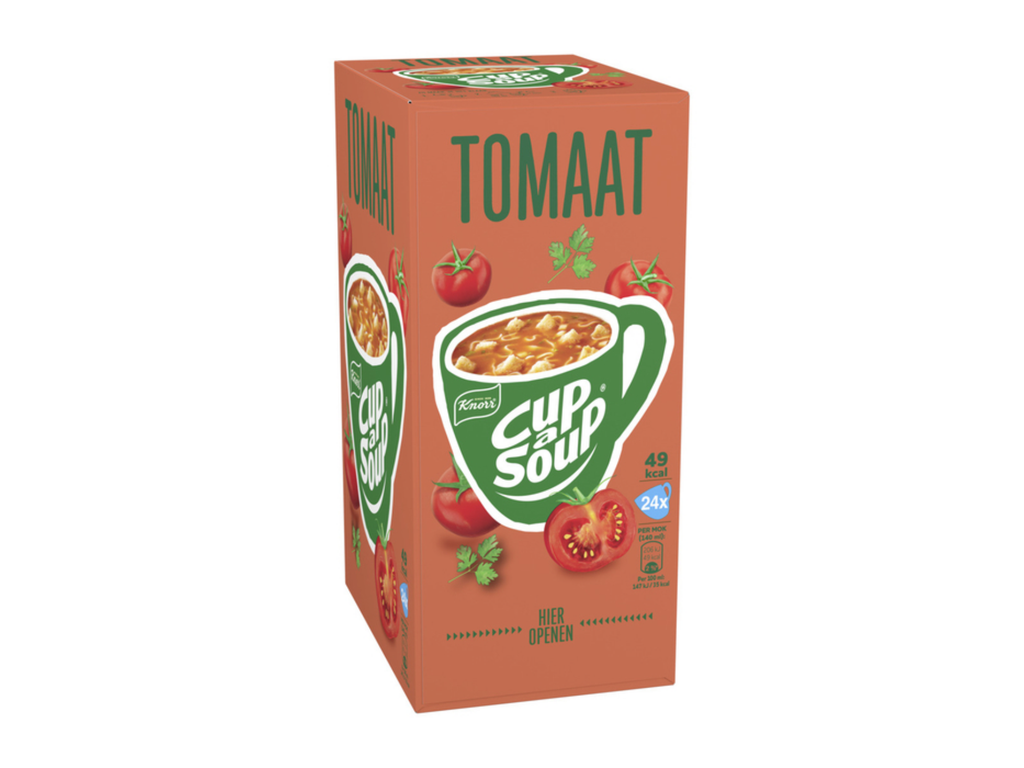 Cup-a-Soup Knorr tomaat 140ml (24)