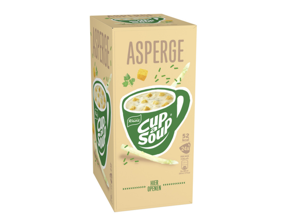 Cup-a-Soup Knorr asperge 140ml (24)