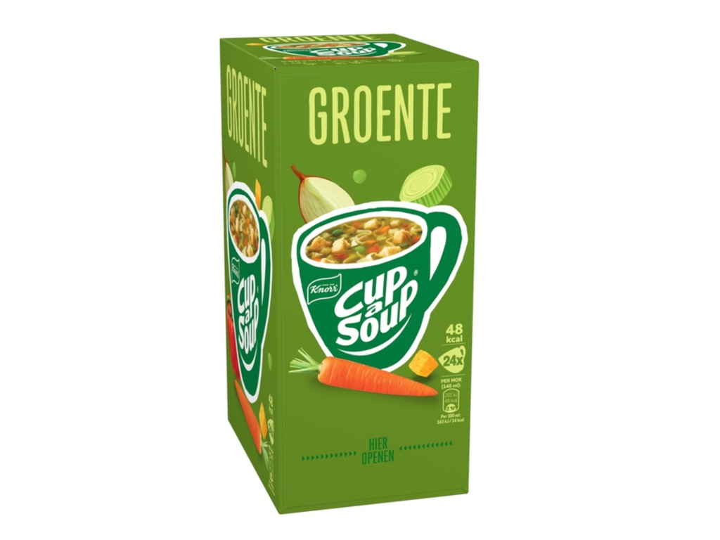 Cup-A-Soup Knorr groente 140ml (24)