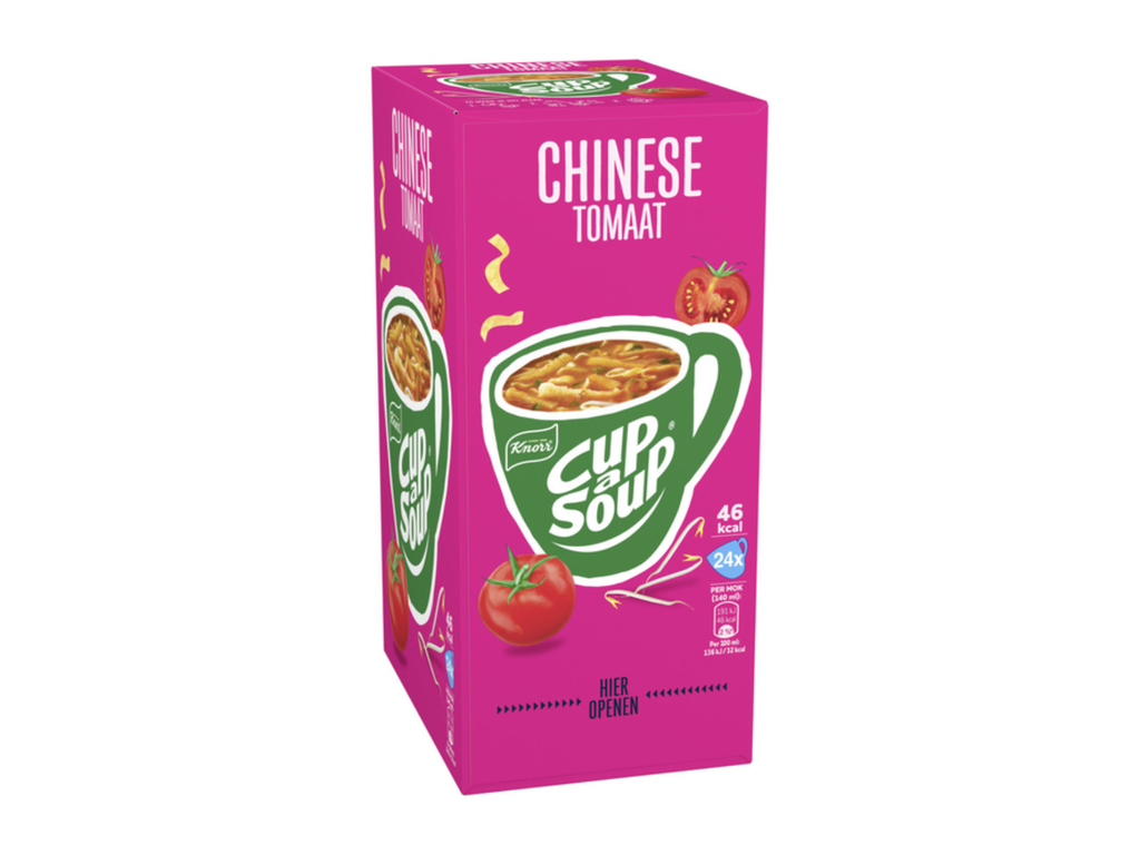 Cup-A-Soup Knorr Chinese tomaat 140ml (24)