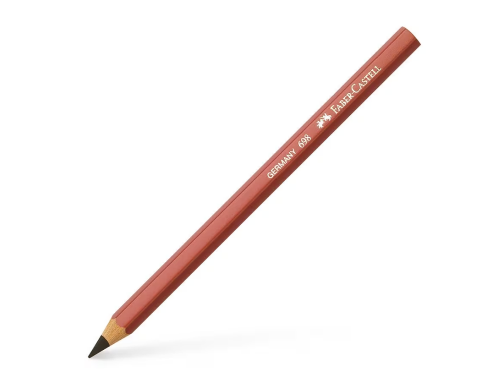 Vleessigneerstift/potlood Faber-Castell bruin