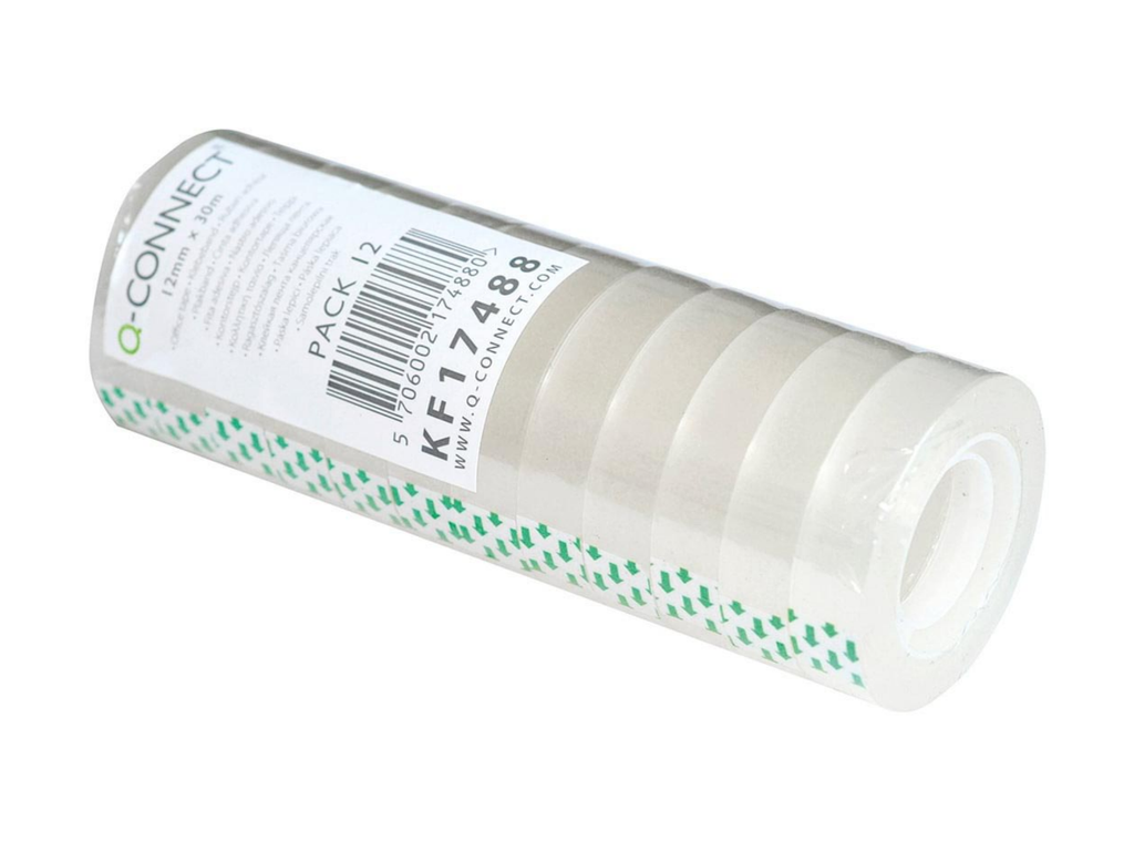 Plakband Q-connect PP 12mmx30m (12)