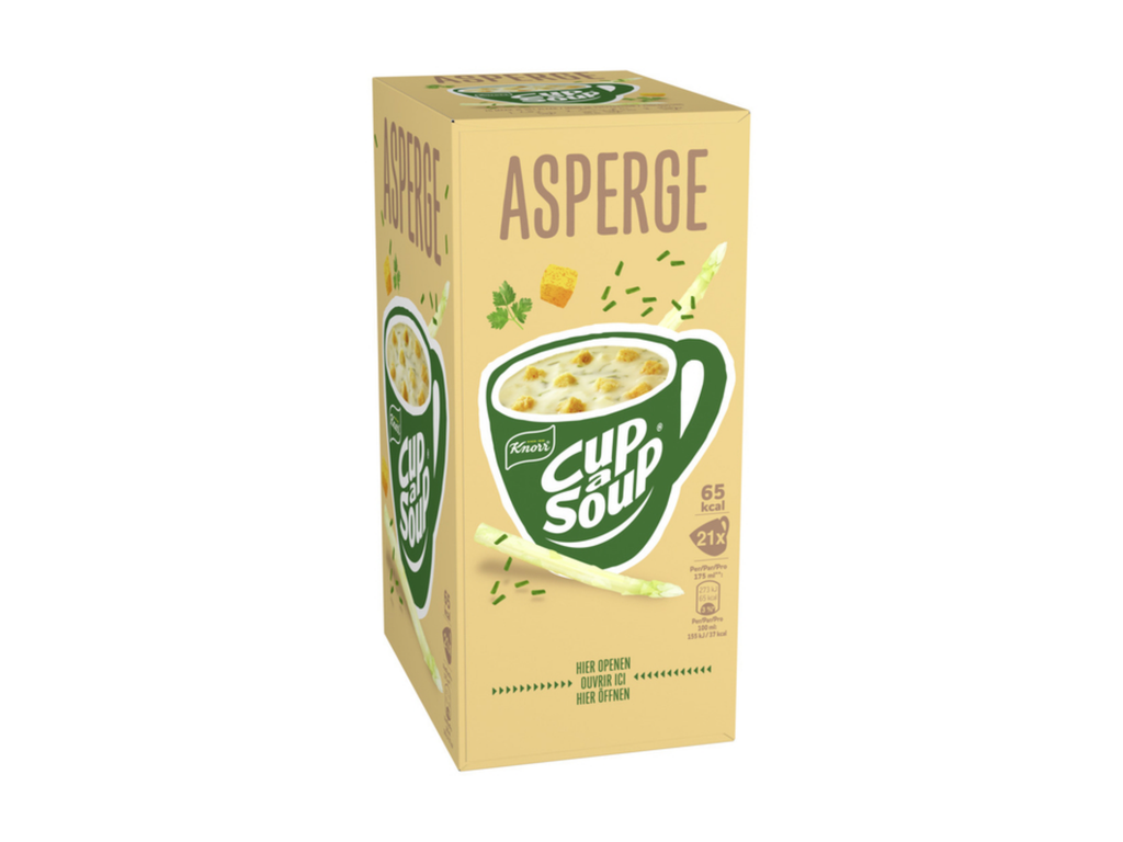 Cup-A-Soup Knorr asperge 175ml (21)
