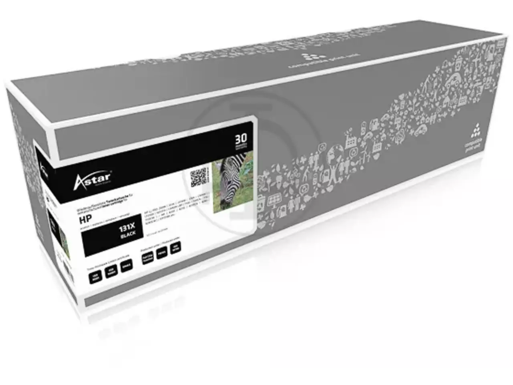 Toner Astar voor Brother HP 131X BK 