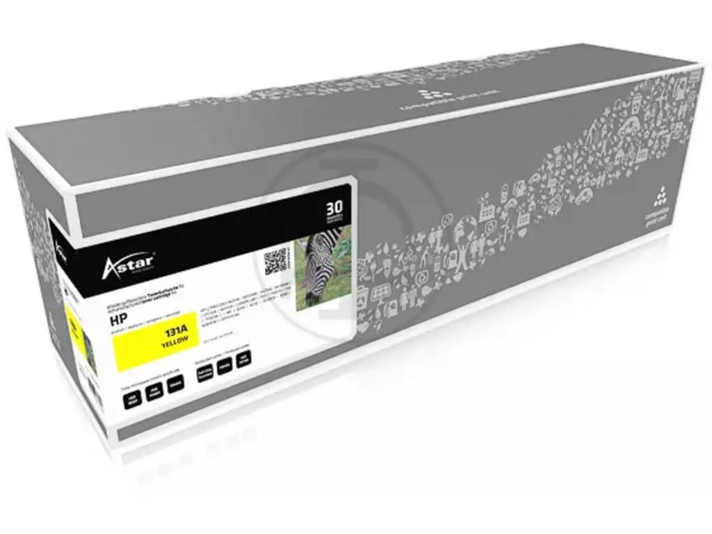 Toner Astar voor Brother HP 131A YEL