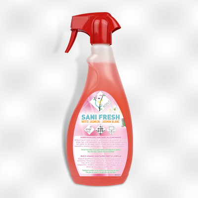 Sanitairreiniger Koala SaniFresh witte jasmijn 6x750ml