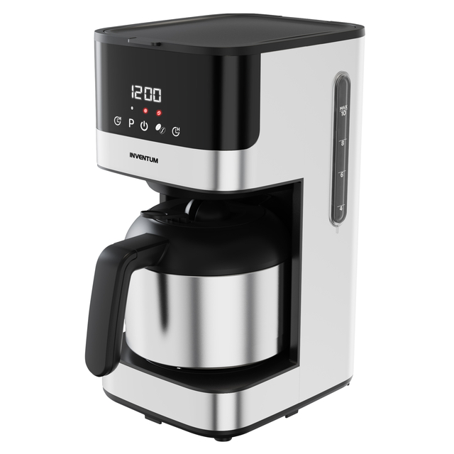 Koffiezetapparaat Inventum 1.2 liter zwart met rvs 