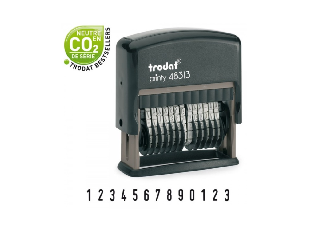 Trodat Printy nummerstempel 48313