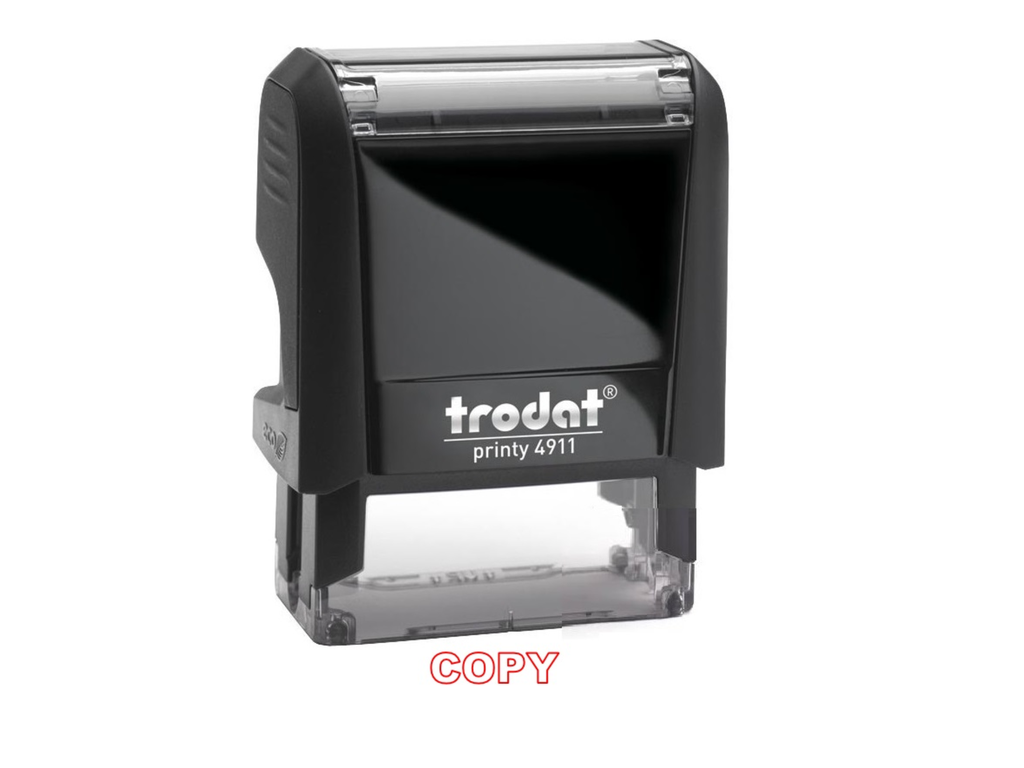 Trodat Printy 4911 + tekst rood copy