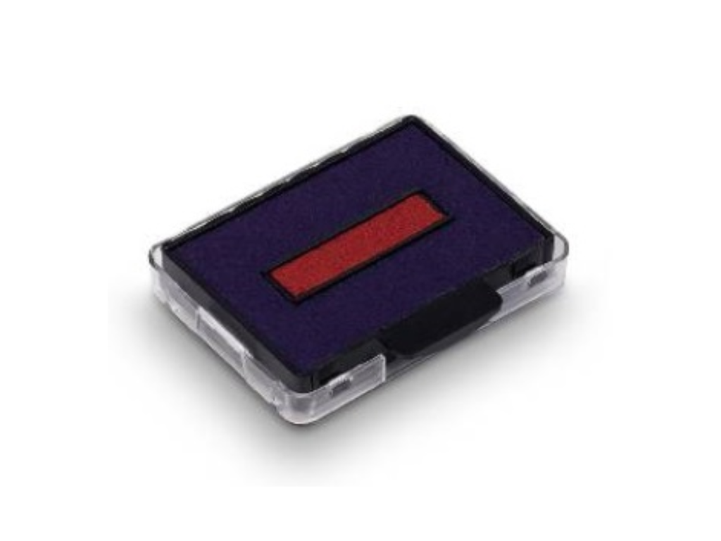 Trodat Prof. inktkussen 6/50/2 blauw-rood