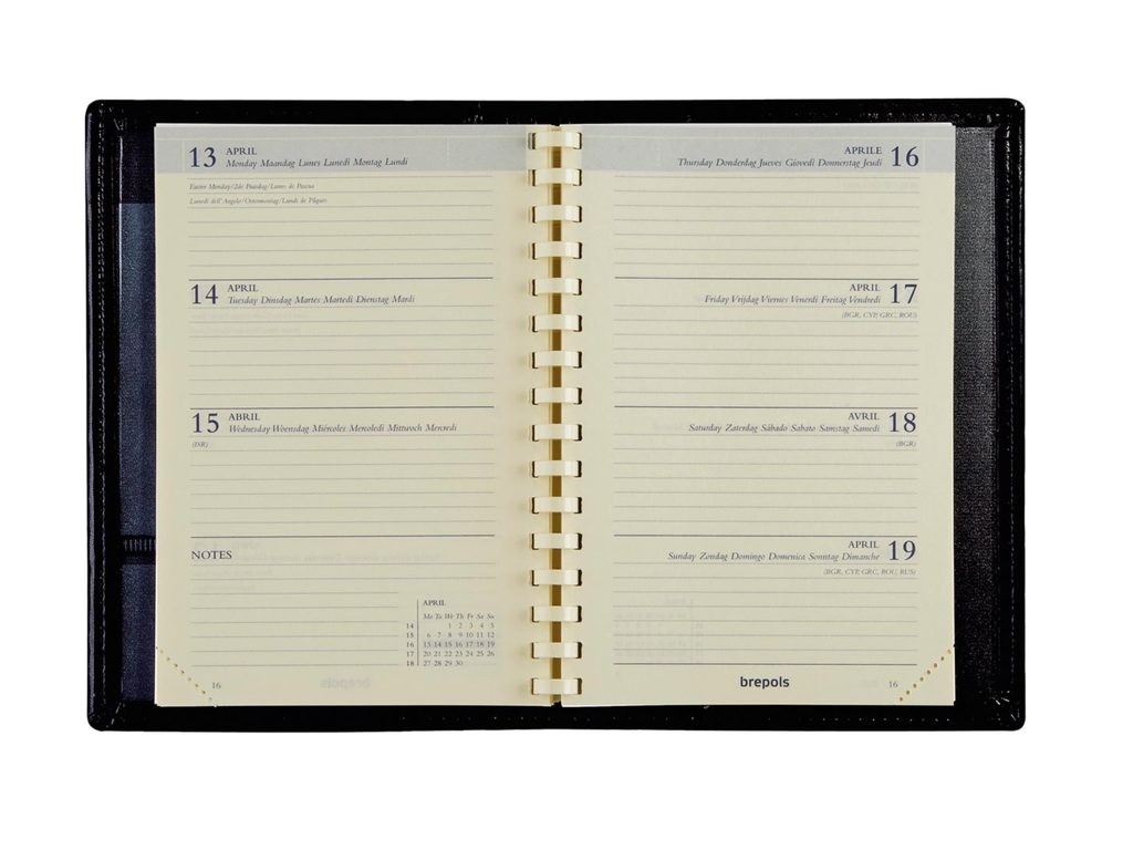 Agenda Brepols Delta Palermo 2027 bruin