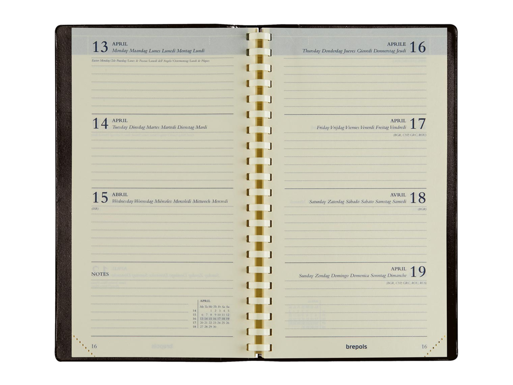 Agenda Brepols Interplan Palermo 2027 zwart