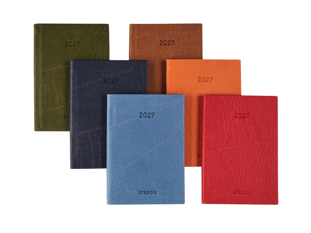 Agenda Brepols Delta Lucca 2027 geassorteerde kleuren