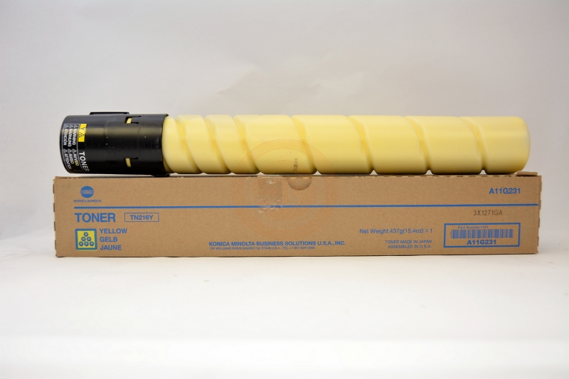 Toner Minolta Color Laser TN216 bizhub C220 26.000 pag. YEL