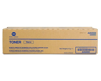 Toner Minolta laser TN414K , bizhub 363,423 ; 25.000 paginas zwart