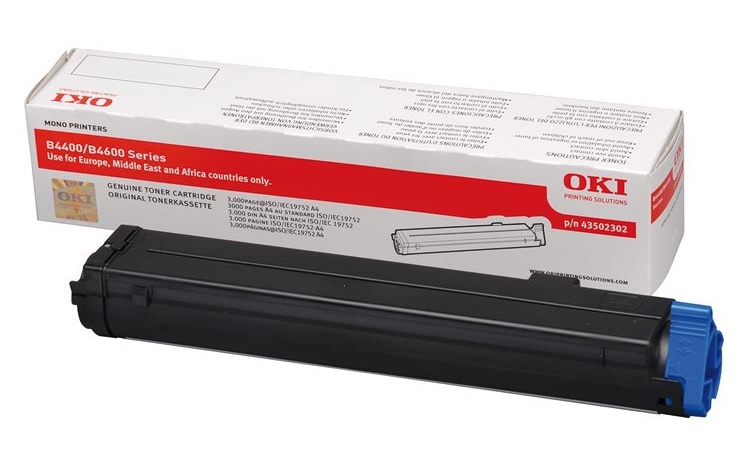 Toner Oki Mono Laser 43502302 B4400 3.000 pag. BK