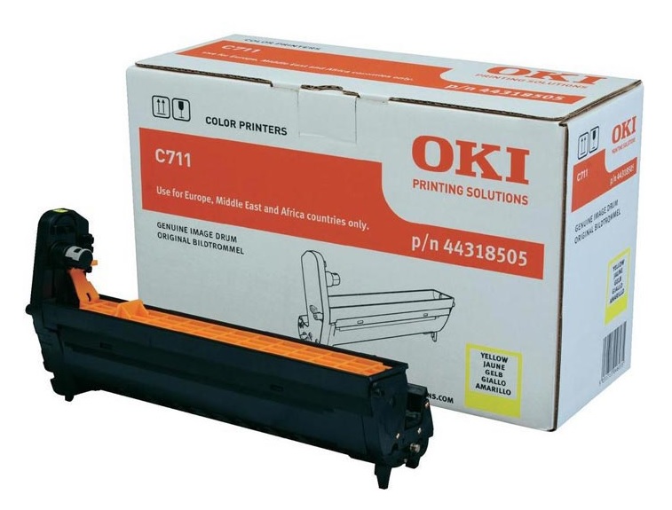 Drum Oki Color Laser 44318505 C711cdtn 20.000 pag. YEL