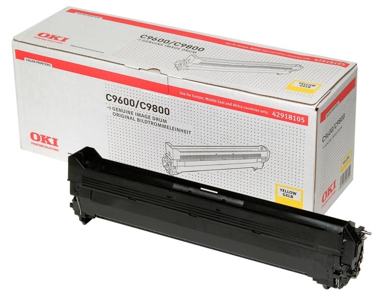 Drum Oki Color Laser 42918105 C9600dn 30.000 pag. YEL