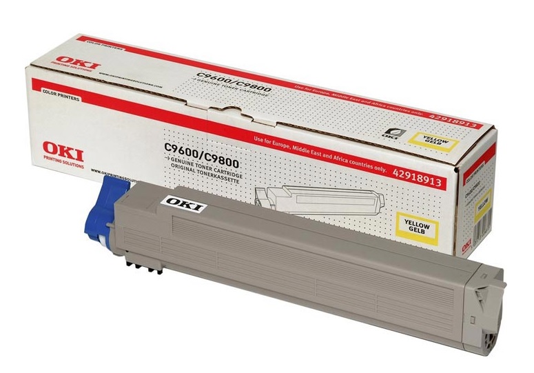 Toner Oki Color Laser 42918913 C9600dn 15.000 pag. YEL