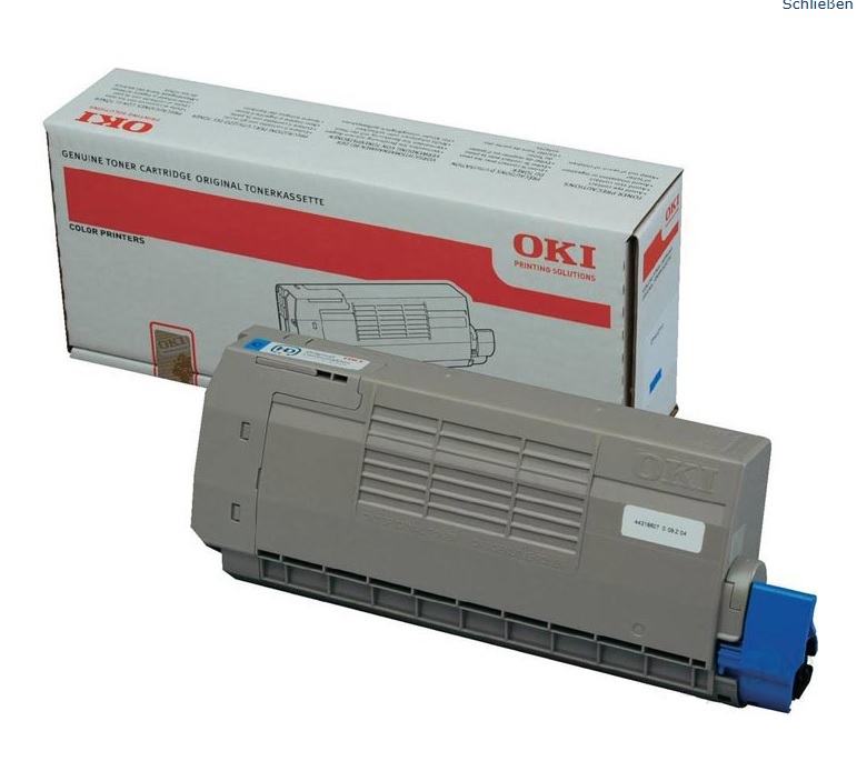 Toner Oki Color Laser 44318607 C710cdtn 11.500 pag. CY