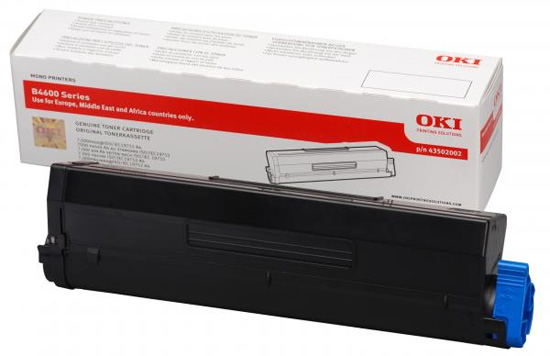 Toner Oki Mono Laser 43502002 B4600 7.000 pag. BK