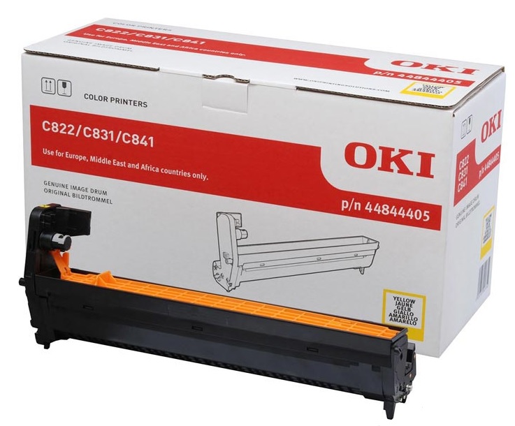 Drum Oki Color Laser 44844405 C822dn 30.000 pag. YEL