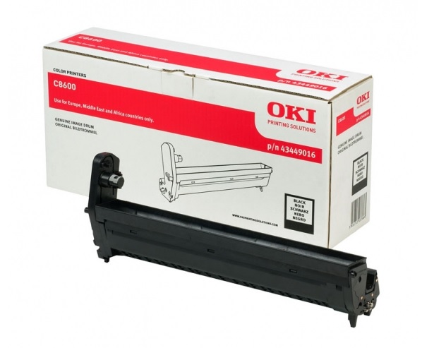 Drum Oki Color Laser 43449016 C8600cdtn 20.000 pag. BK