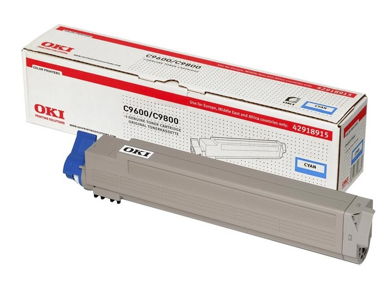 Toner Oki Color Laser 42918915 C9600dn 15.000 pag. CY