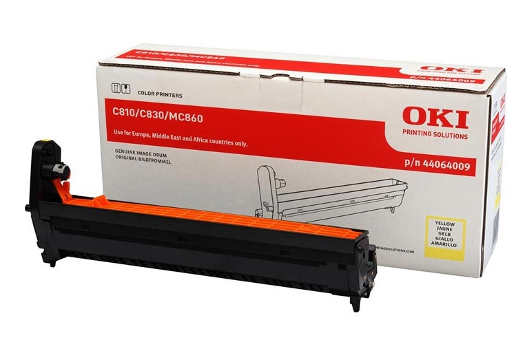 Drum Oki Color Laser 44064009 MC851cdtn 20.000 pag. YEL