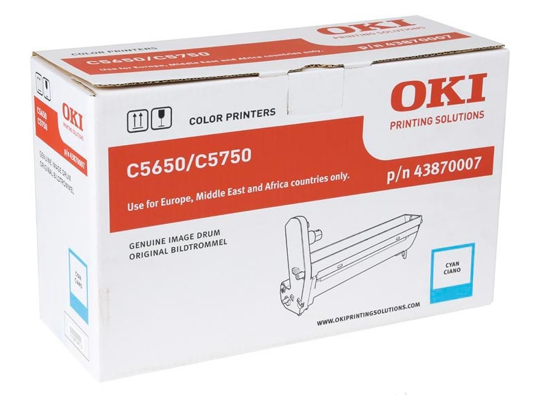 Drum Oki Color Laser 43870007 C5650dn 20.000 pag. CY