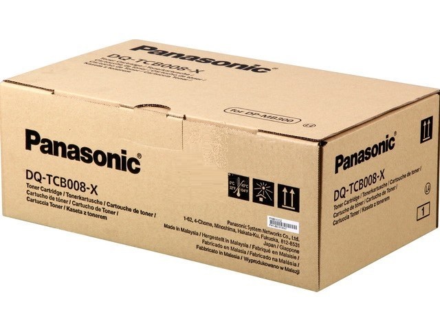 Toner Panasonic Mono Laser DQ-TCB008X DP-MB300 8.000 pag. BK