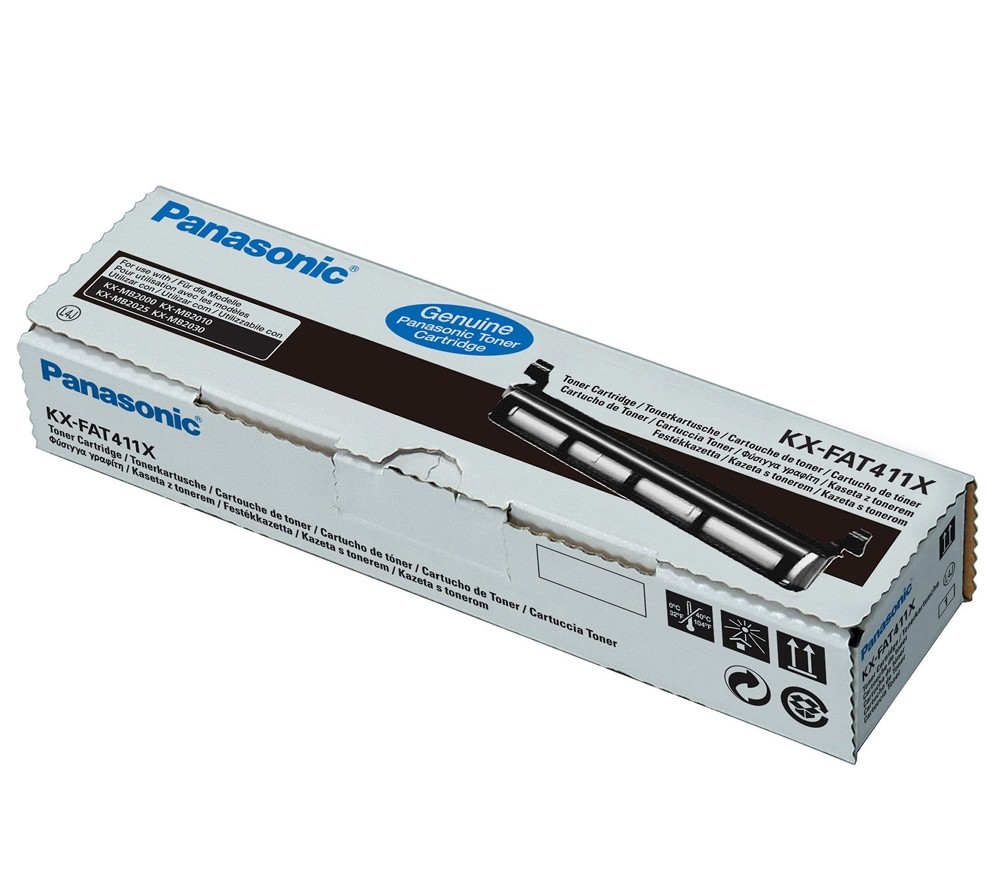 Toner Panasonic Color Laser KX-FAT411X KX-MB2030JTW 2.000 pag. BK