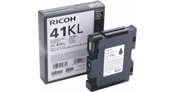 Cartridge Ricoh Inkjet GC41 Aficio SG 2100N 510 pag. BK (405765)
