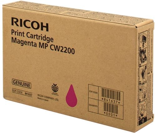 Toner Ricoh Color Laser 841637 Aficio MP CW2200SP 100ml MAG