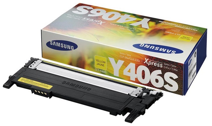 Toner Samsung Color Laser CLT-Y406S CLP-360 1.000 pag. YEL