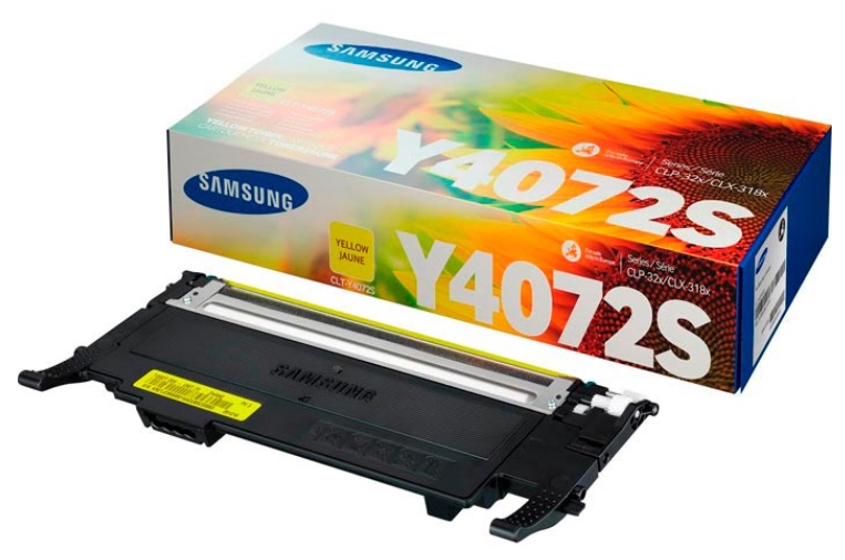 Toner Samsung Color Laser CLT-Y4072S CLX-3180K 1.000 pag. YEL