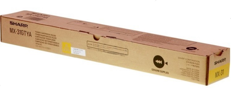 Toner Sharp Color Laser MX-31GT MX 2301 15.000 pag. YEL