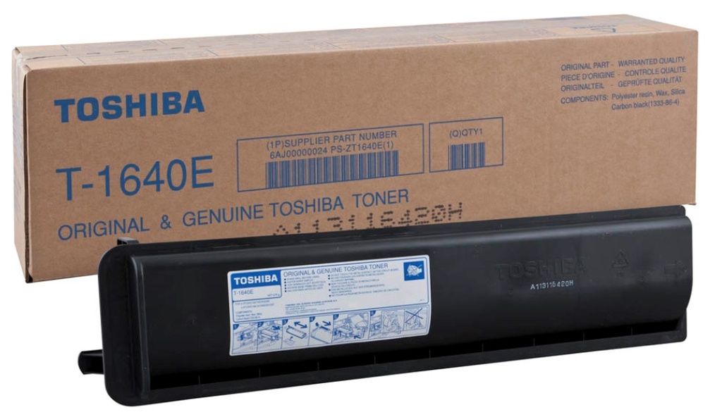 Toner Toshiba Mono Laser T-1640E e-STUDIO 163 24.000 pag. BK