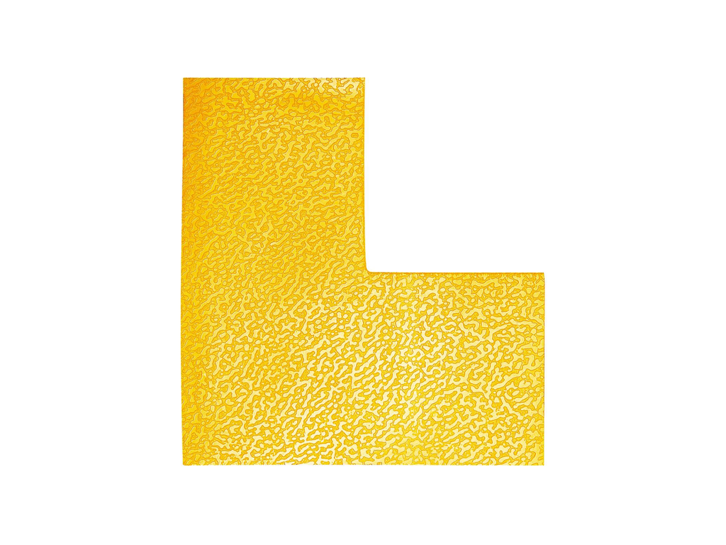 Vloermarkering Durable vormsticker 100x100mm "L" (10)