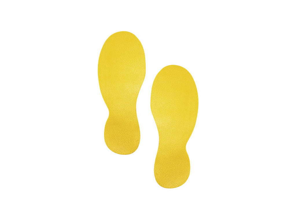 Vloermarkering Durable Duraline sticker 90x240mm paar voeten (5)